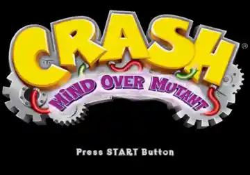 Crash Mind Over Mutant (USA) screen shot title